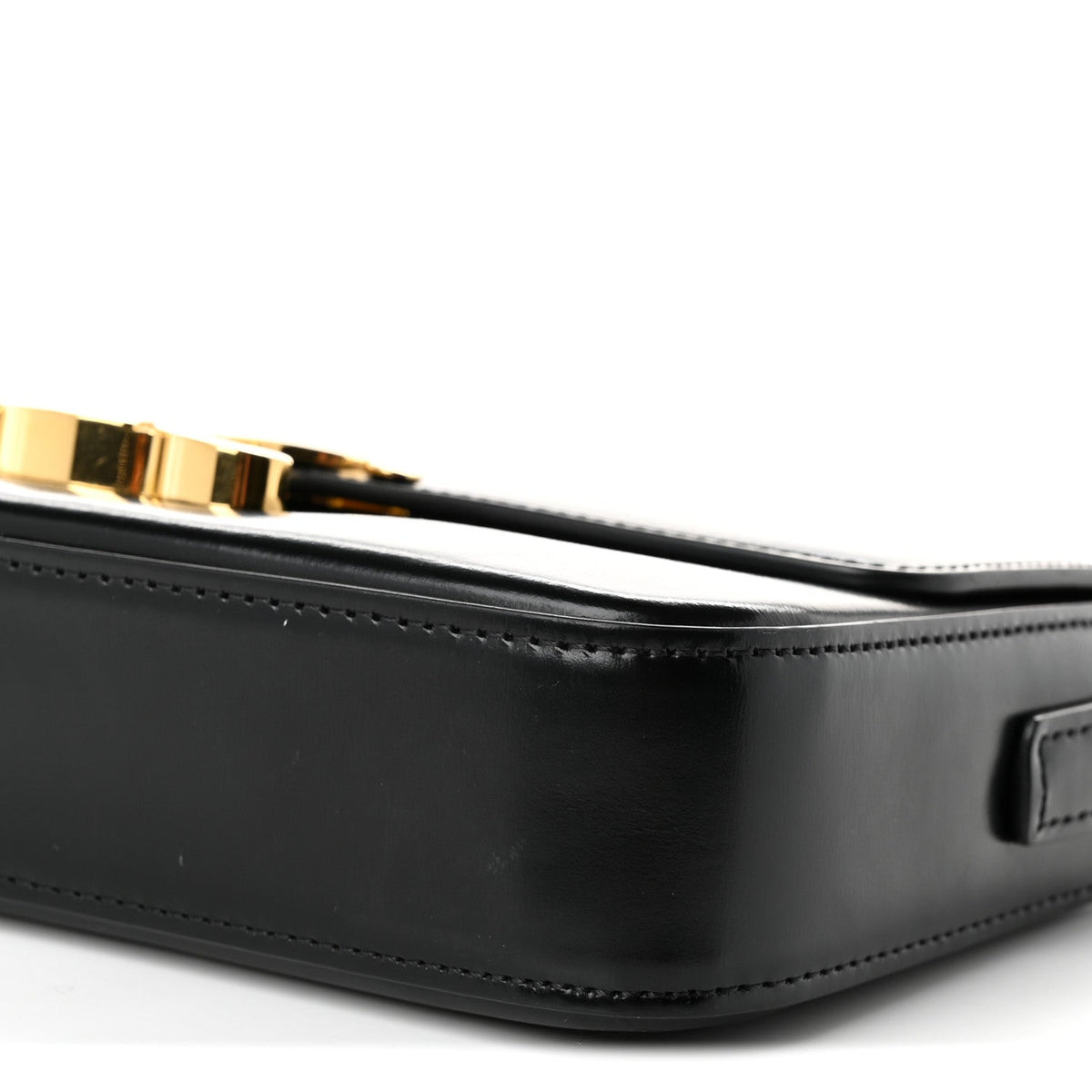 Calfskin Shoulder Bag - Black
