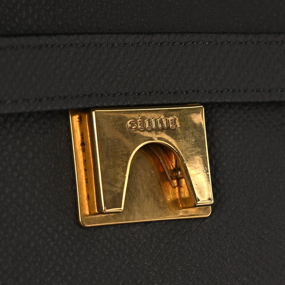 Calfskin Belt Bag - Grey