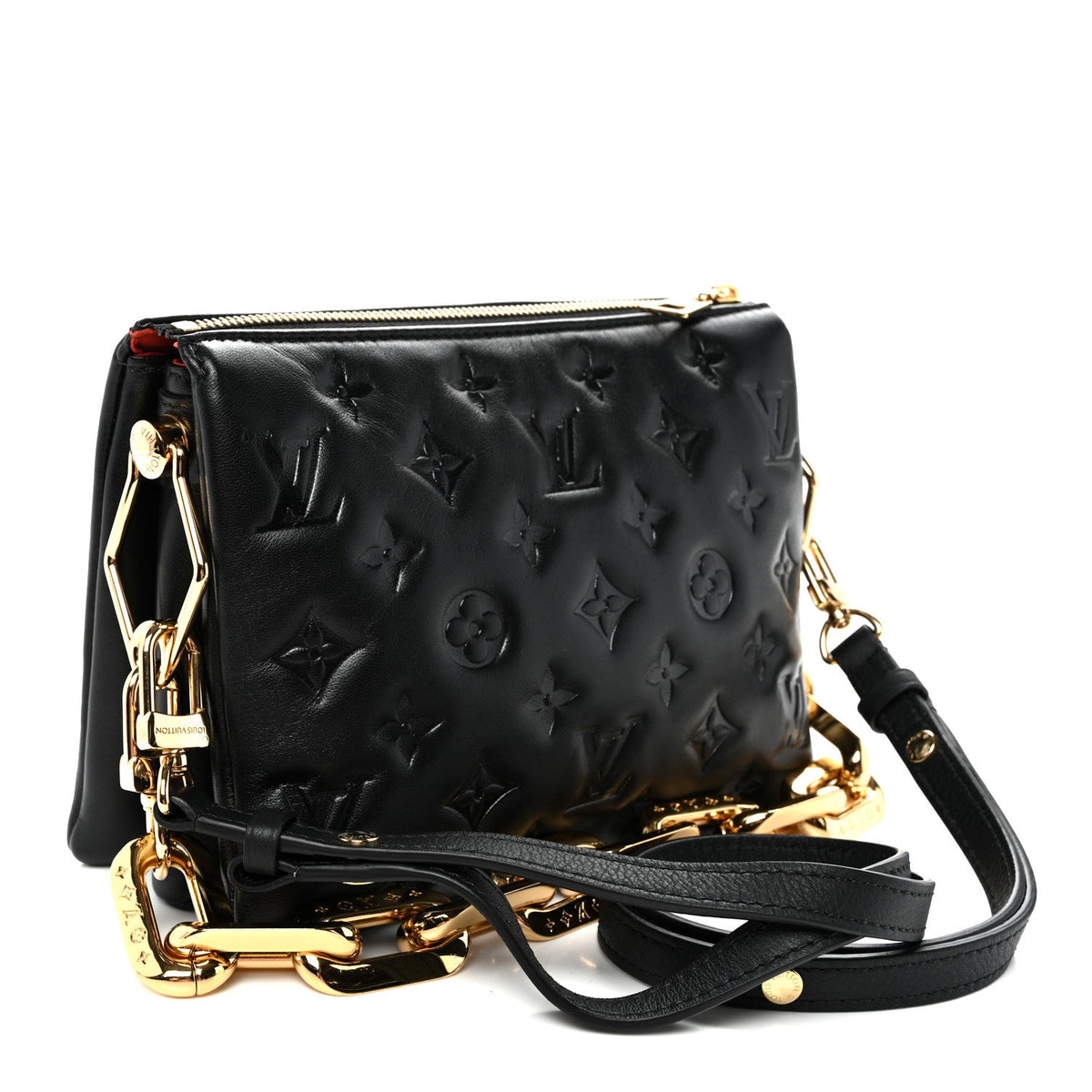 Lambskin Handbag - Black
