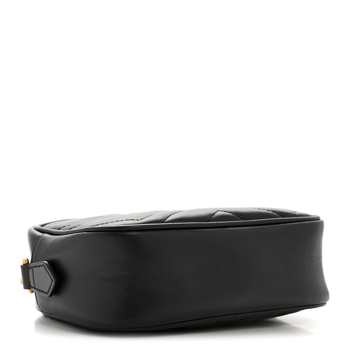 Mini Calfskin Shoulder Bag - Black
