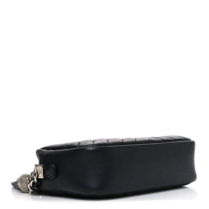 Quilted Calfskin Handbag - Black