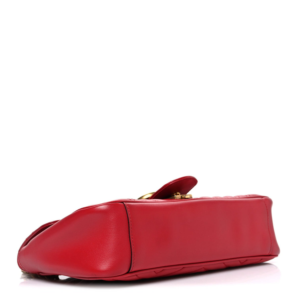 Small Calfskin Shoulder Bag - Red