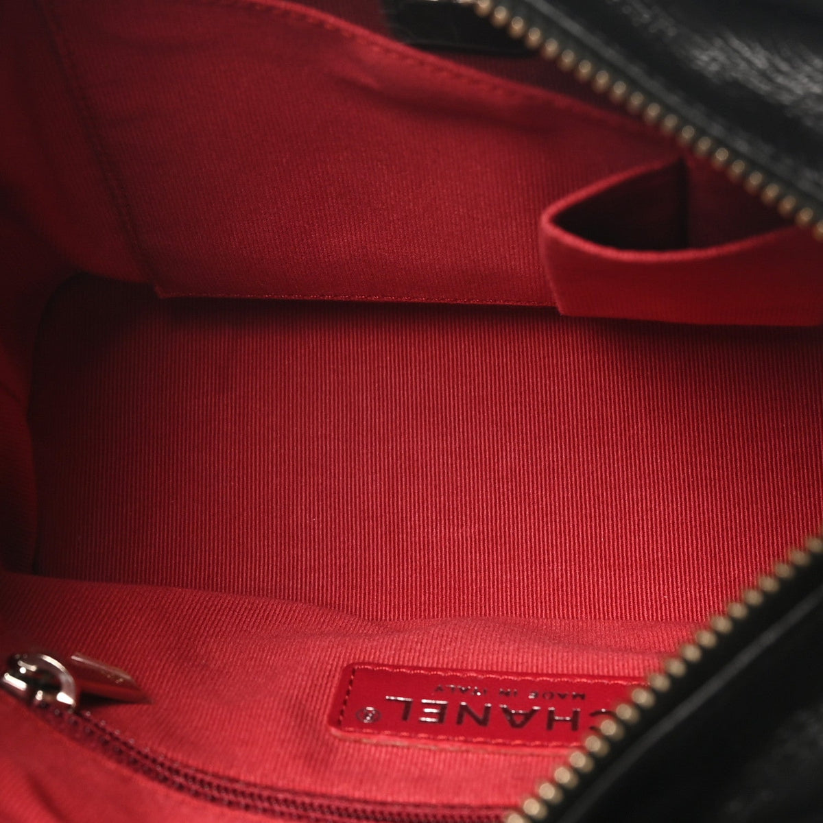 Small Quilted Calfskin Hobo Bag - Black