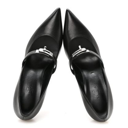 Hermes Nappa Kiara Kelly Women's Pumps Black