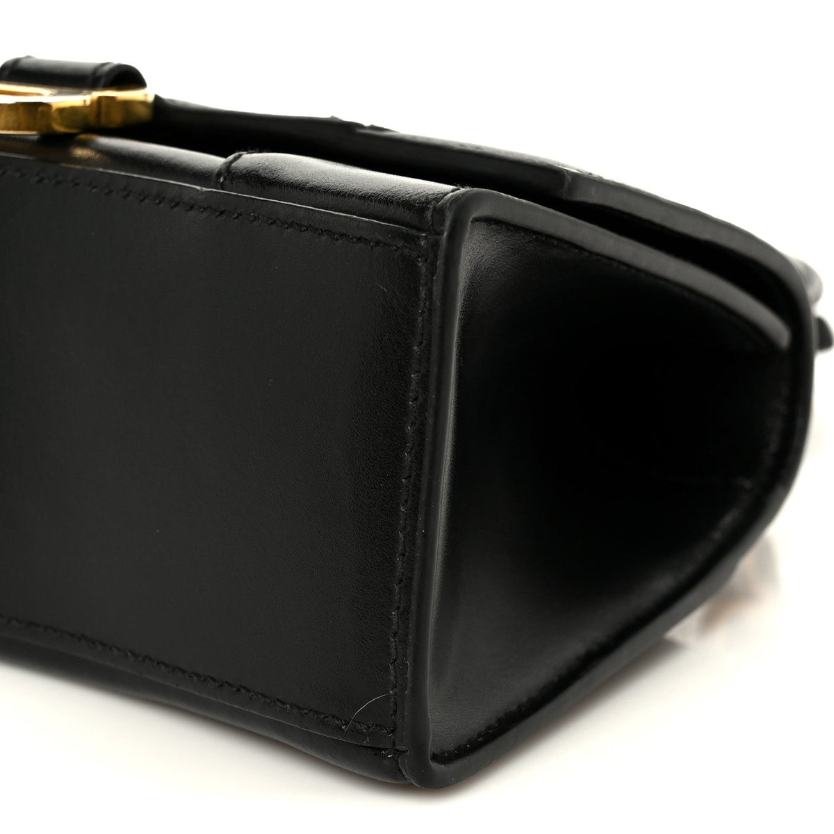 Calfskin Handbag - Black