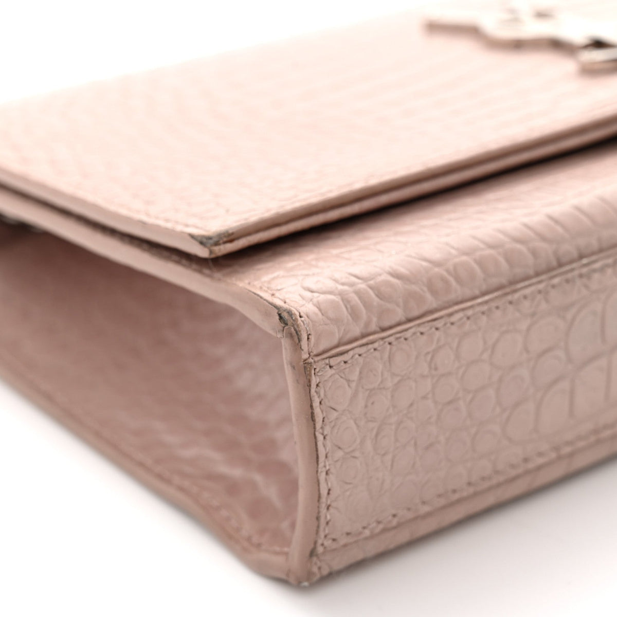 Medium Calfskin Satchel Bag - Pink