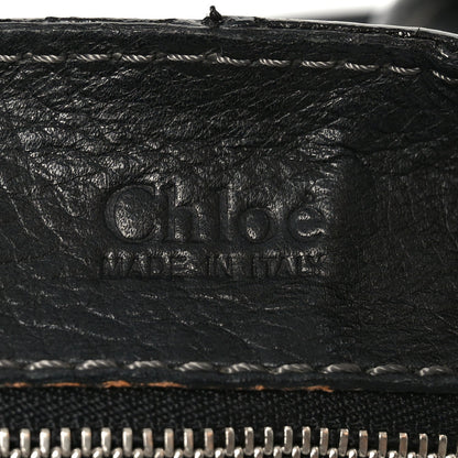 Small Calfskin Shoulder Bag - Black