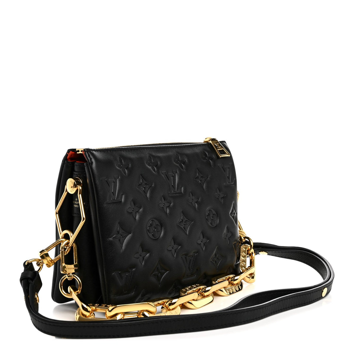 Lambskin Handbag - Black
