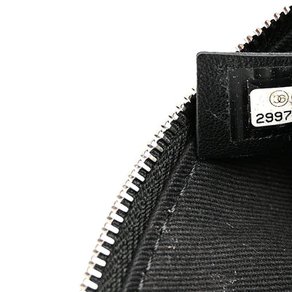 Quilted Calfskin Belt Bag - Black