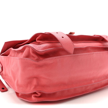 Medium Lambskin Satchel Bag
