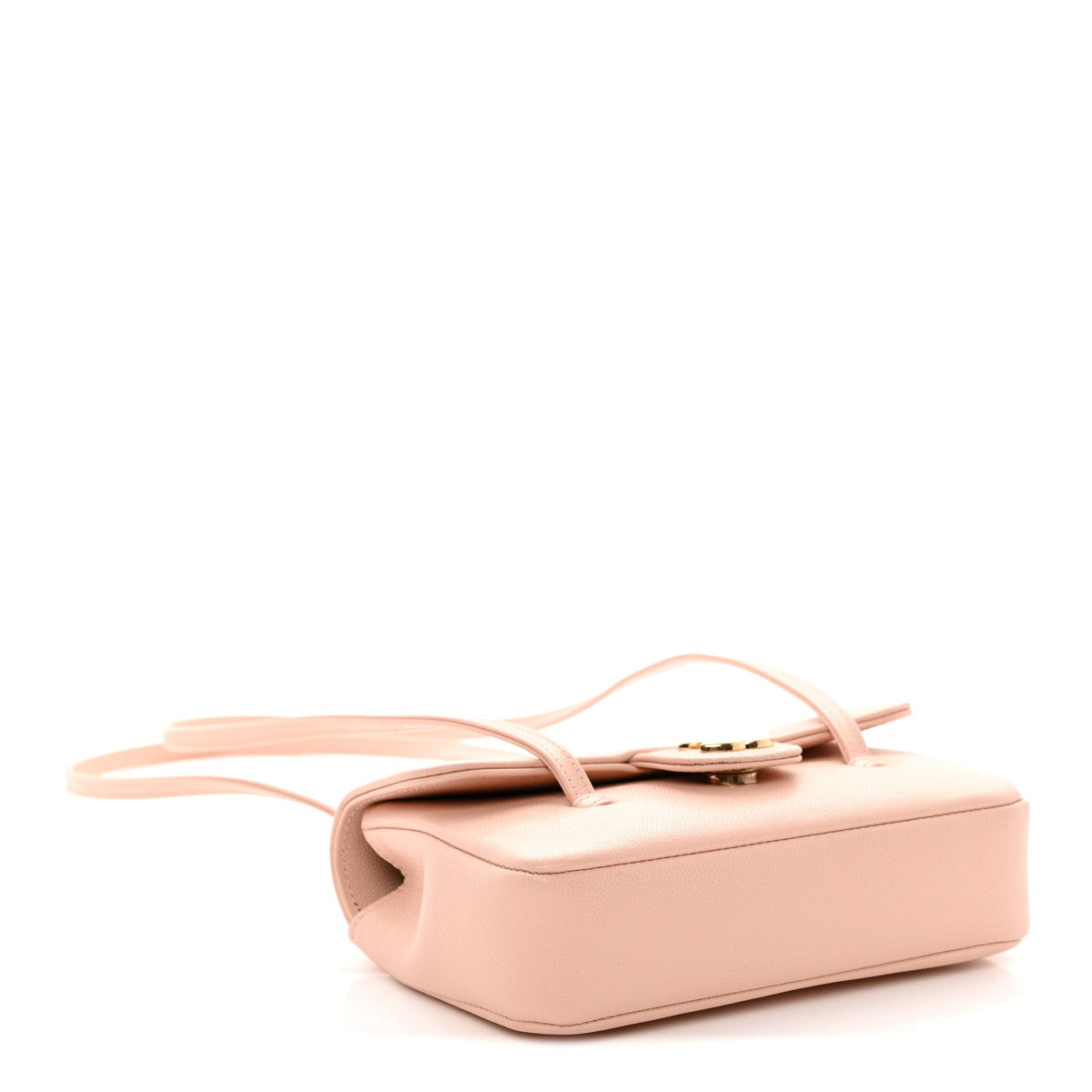 Mini Caviar Shoulder Bag - Pink