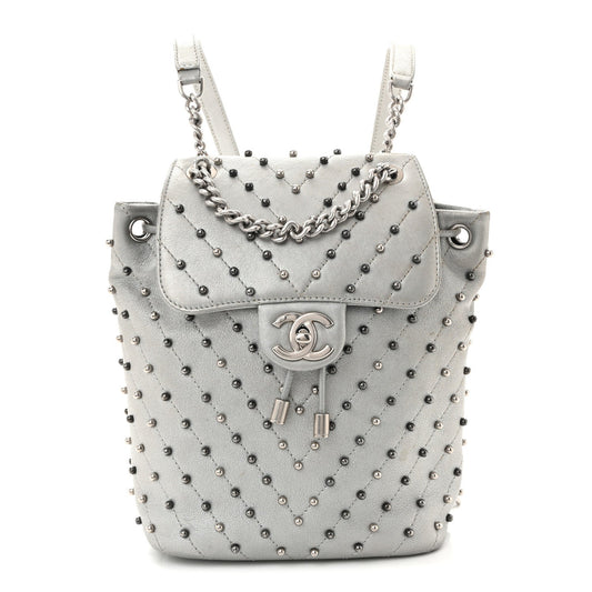 Quilted Lambskin Backpack