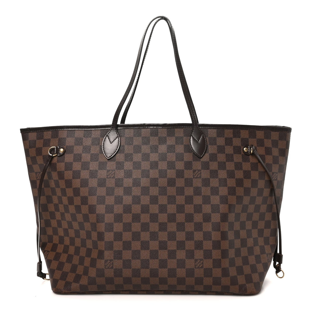 Damier Ebene Neverfull Gm Handbag