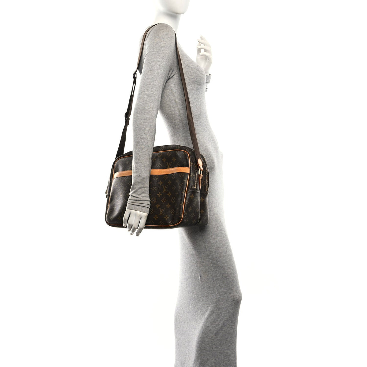 Monogram Reporter Gm Handbag