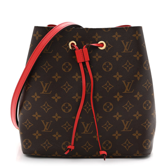 Monogram Neonoe Mm Coquelicot Handbag