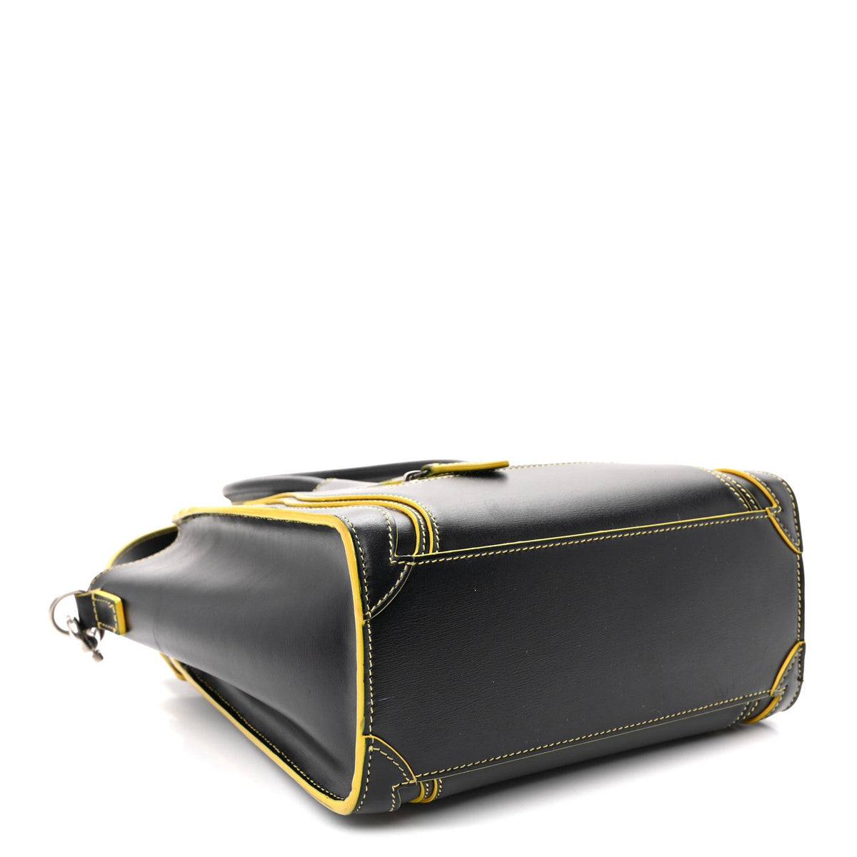 Nano Calfskin Travel Bag - Black