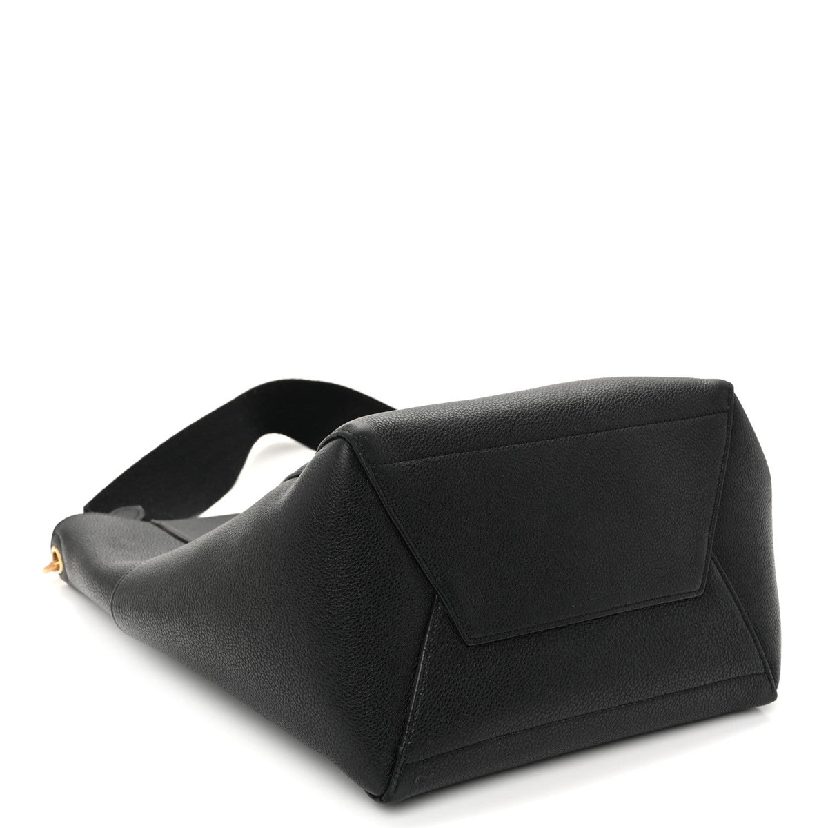 Calfskin Bucket Bag - Black