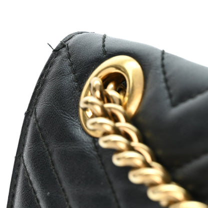 Small Calfskin Shoulder Bag - Black