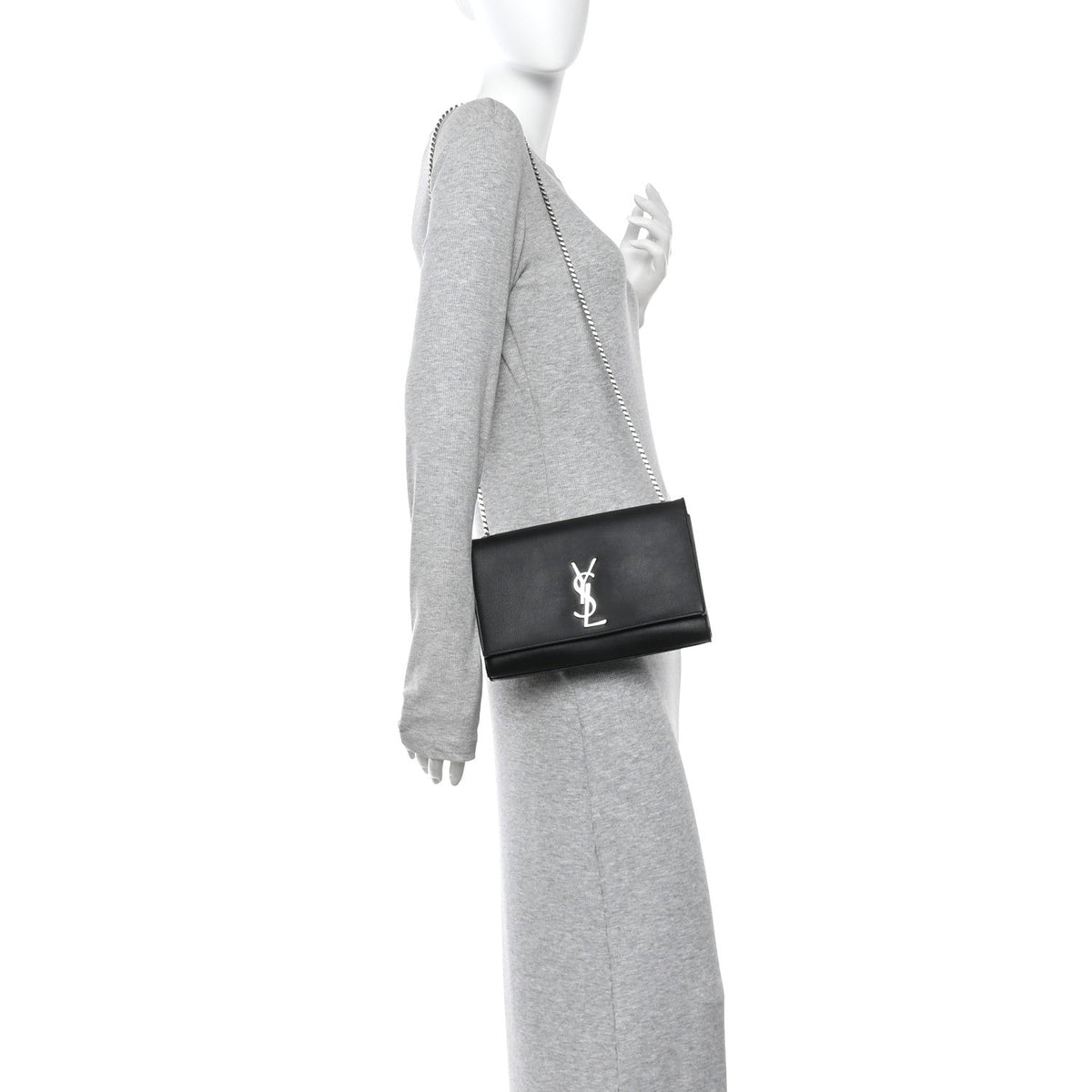 Medium Satchel Bag - Black