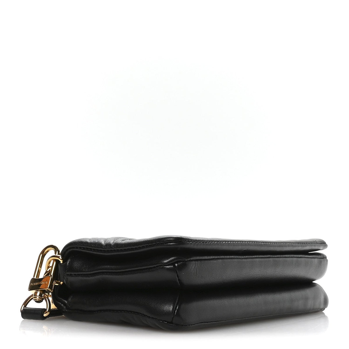 Lambskin Crossbody Bag - Black