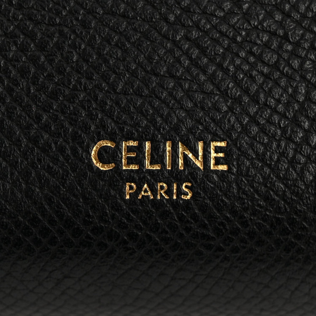 Nano Calfskin Belt Bag - Black