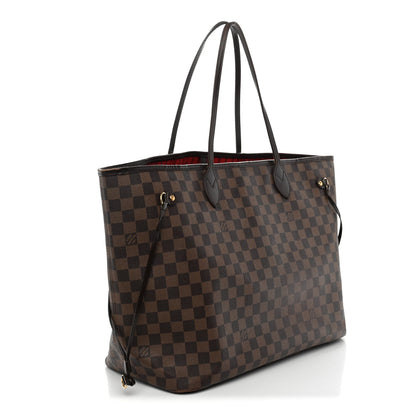 Damier Ebene Neverfull Gm Handbag