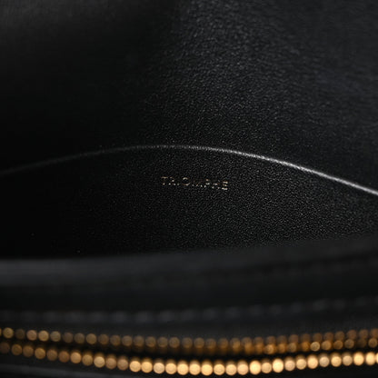 Calfskin Handbag - Black