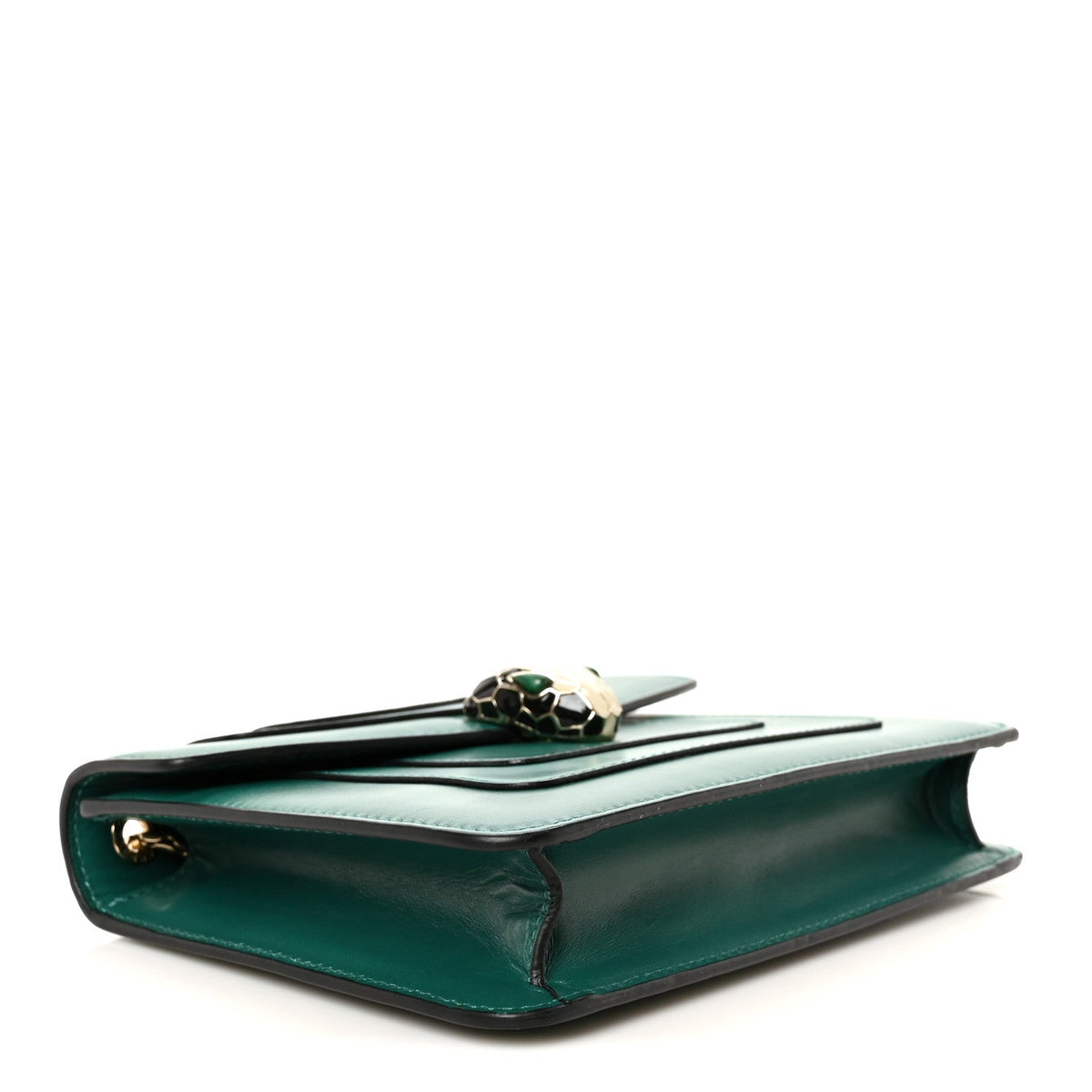 Small Calfskin Crossbody Bag - Green