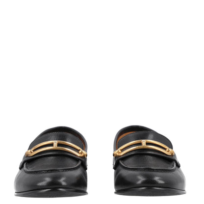 Hermes Calfskin Women's Colette Loafers 35 Black