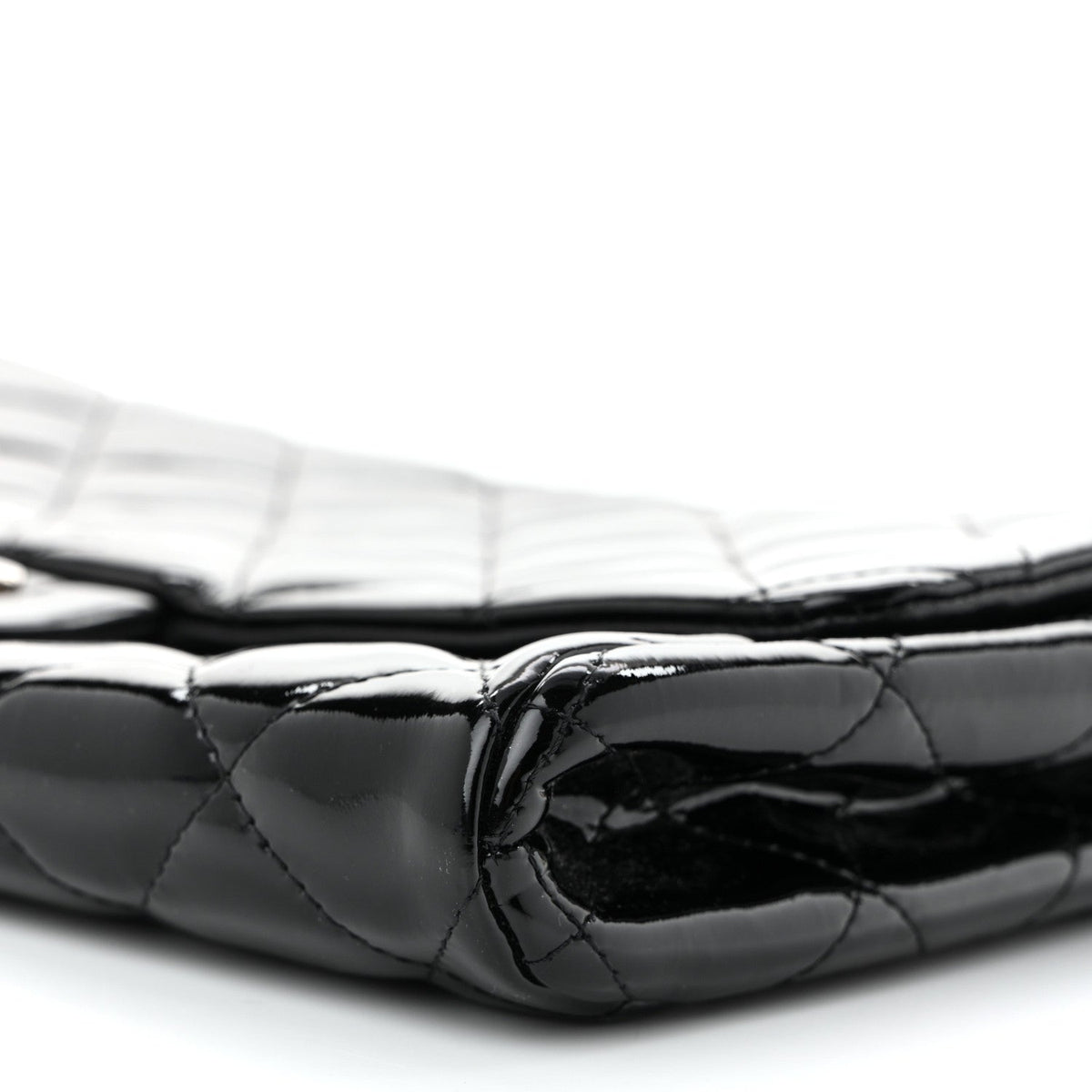 Quilted Clutch Bag - Black