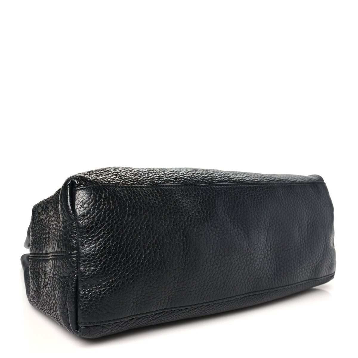 Medium Calfskin Shoulder Bag - Black