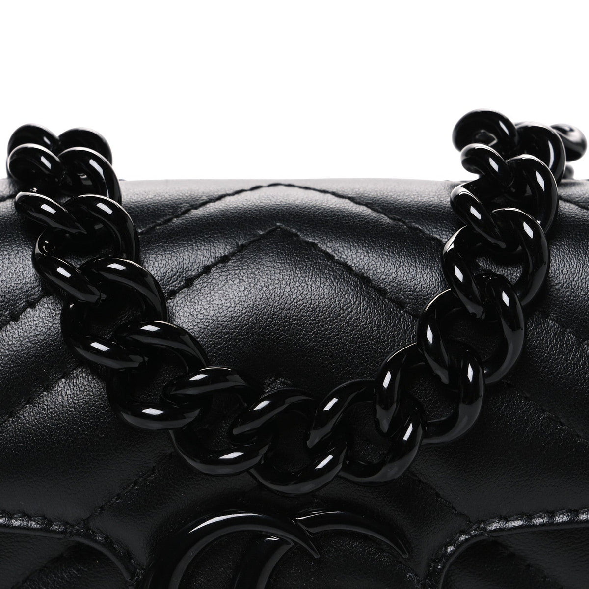 Calfskin Belt Bag - Black