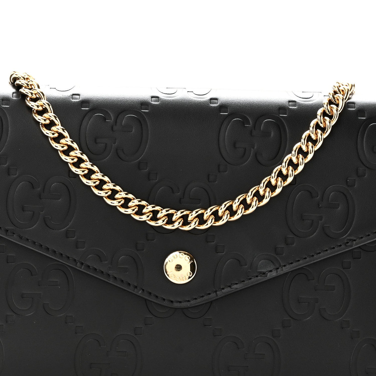 Calfskin Wallet Bag - Black