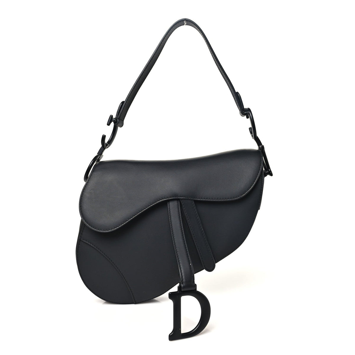 Calfskin Handbag - Black