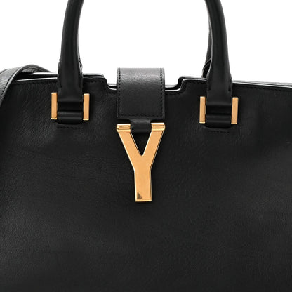 Small Calfskin Handbag - Black