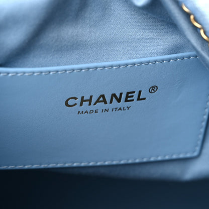 Medium Quilted Handbag - Blue