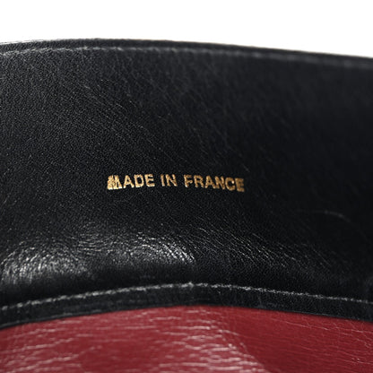 Quilted Lambskin Shoulder Bag - Black