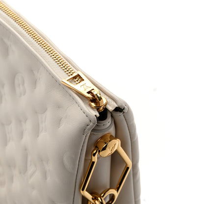 Lambskin Handbag - Beige