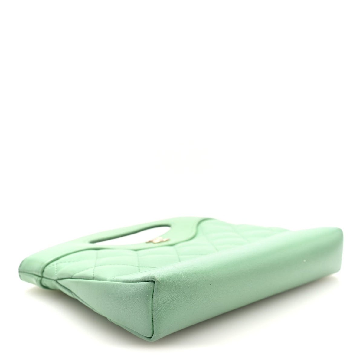 Nano Quilted Lambskin Handbag - Green