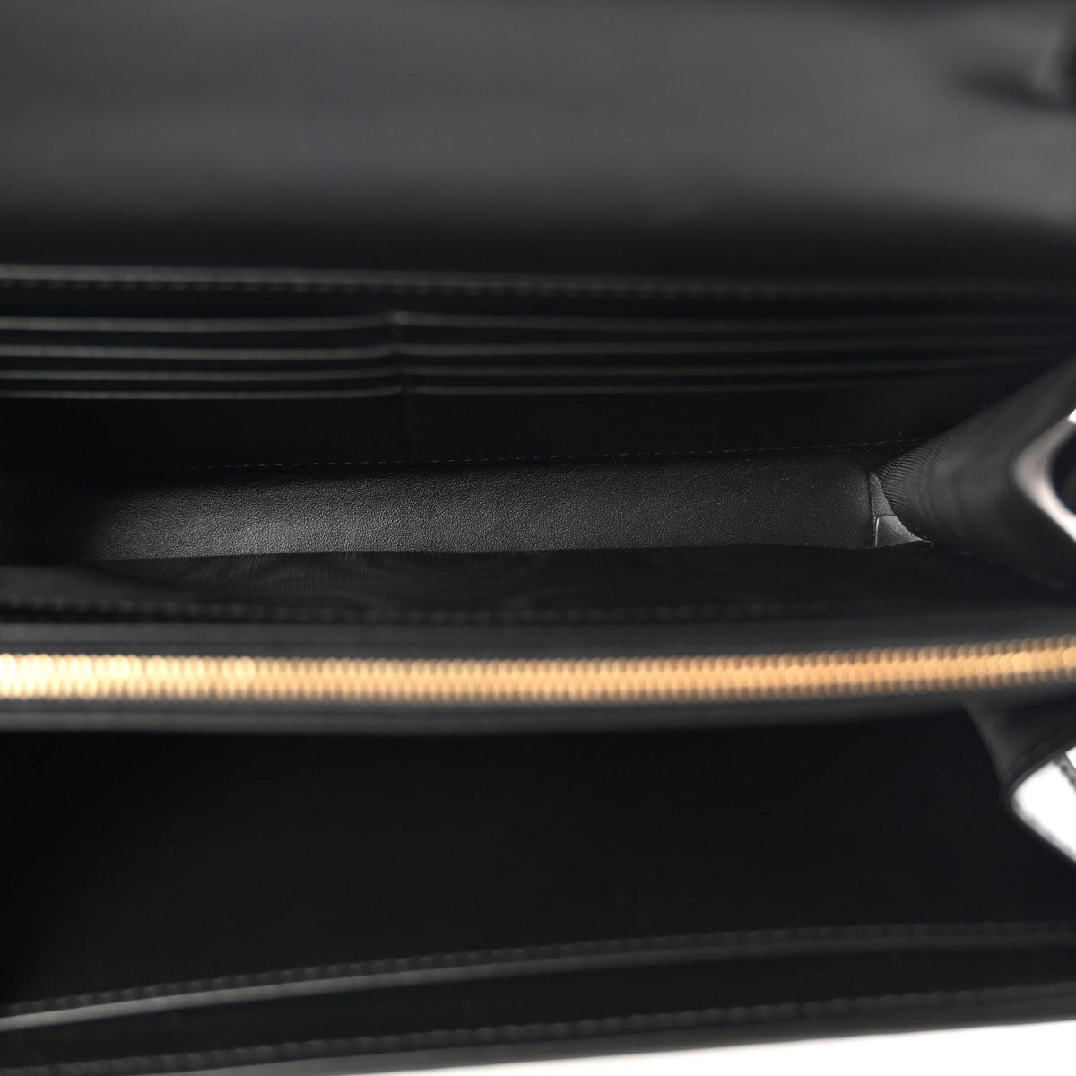 Calfskin Wallet Bag - Black