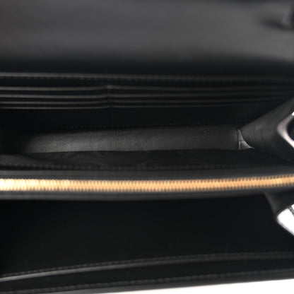 Calfskin Wallet Bag - Black