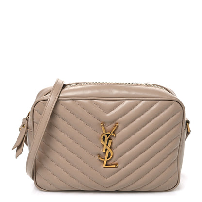Calfskin Crossbody Bag - Beige