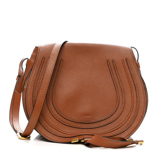 Medium Calfskin Crossbody Bag - Tan