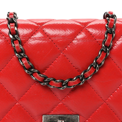 Quilted Calfskin Wallet Bag - Red