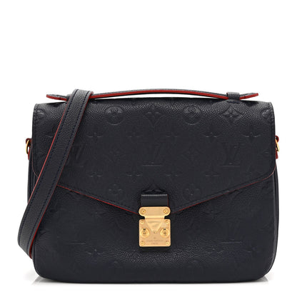 Empreinte Pochette Metis Marine Rouge Handbag