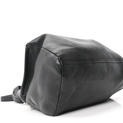 Small Goatskin Handbag - Black