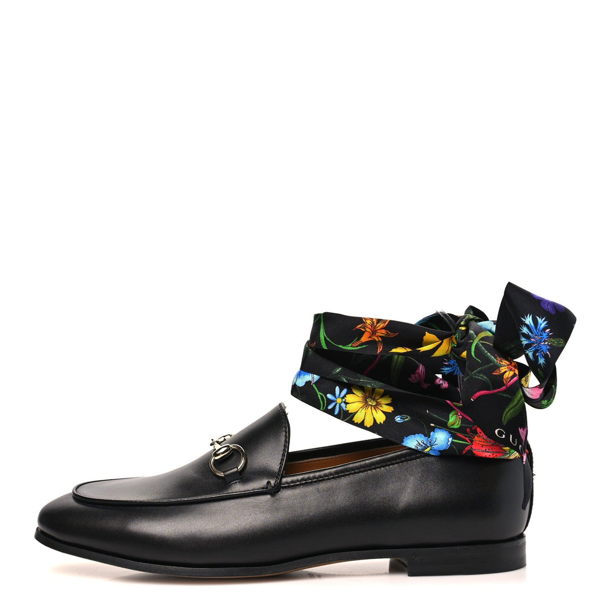 Betis Glamour Calfskin Silk Jordaan Loafers Black Multicolor
