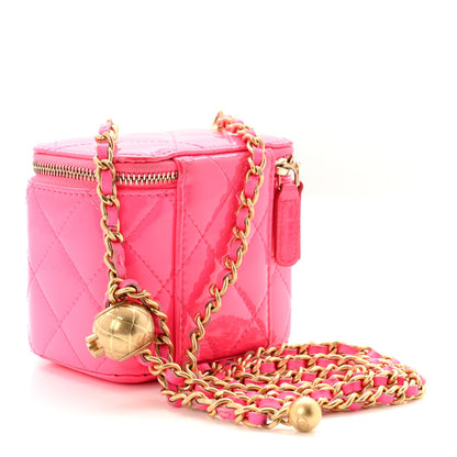 Mini Quilted Handbag - Pink