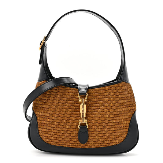 Small Calfskin Hobo Bag - Natural