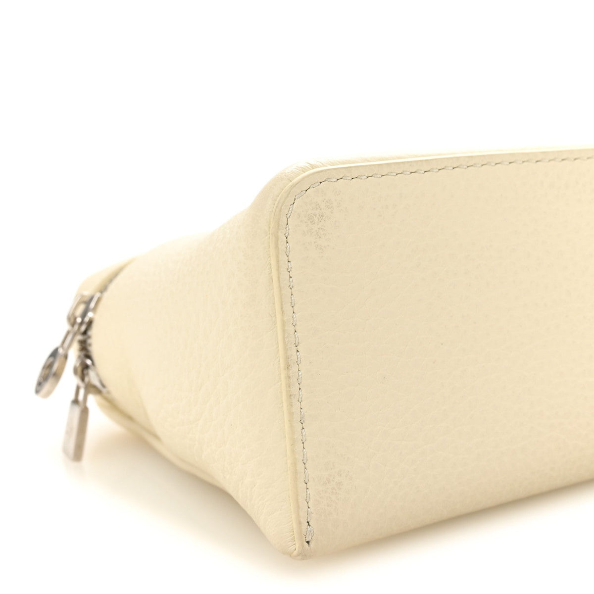 Calfskin Pouch - White